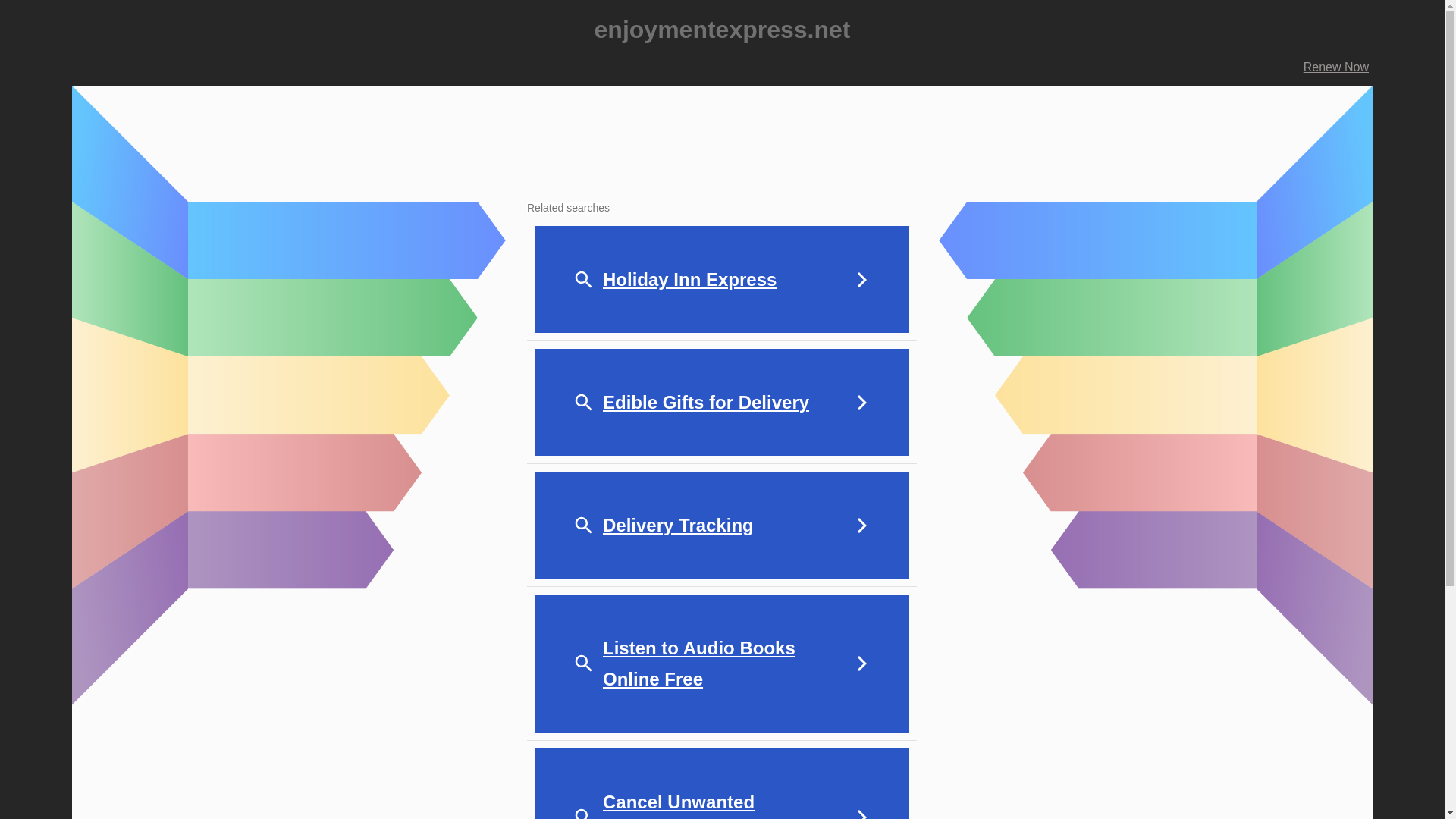 website screenshot of https://enjoymentexpress.net/