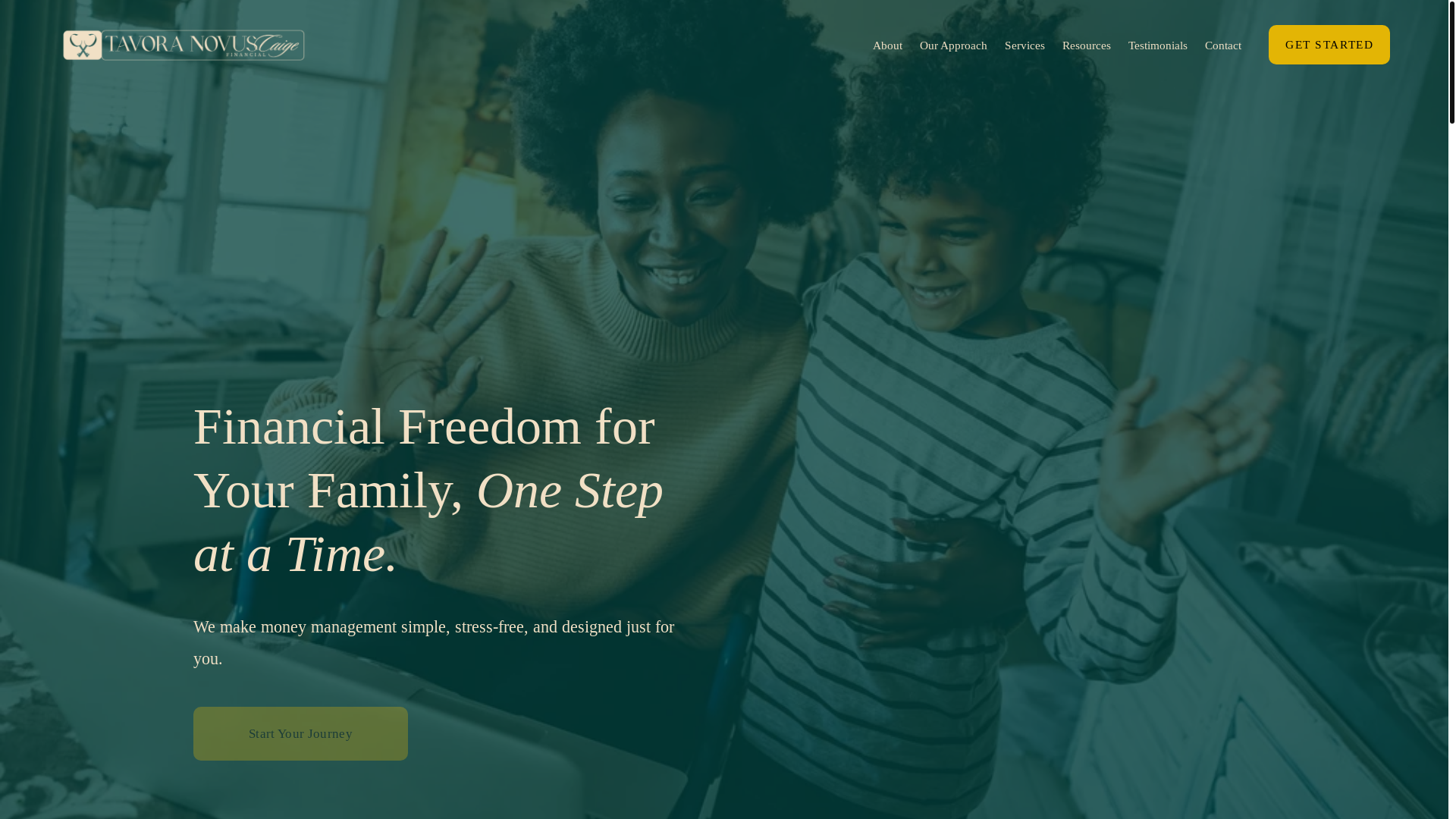 website screenshot of https://tnc-financial.com/