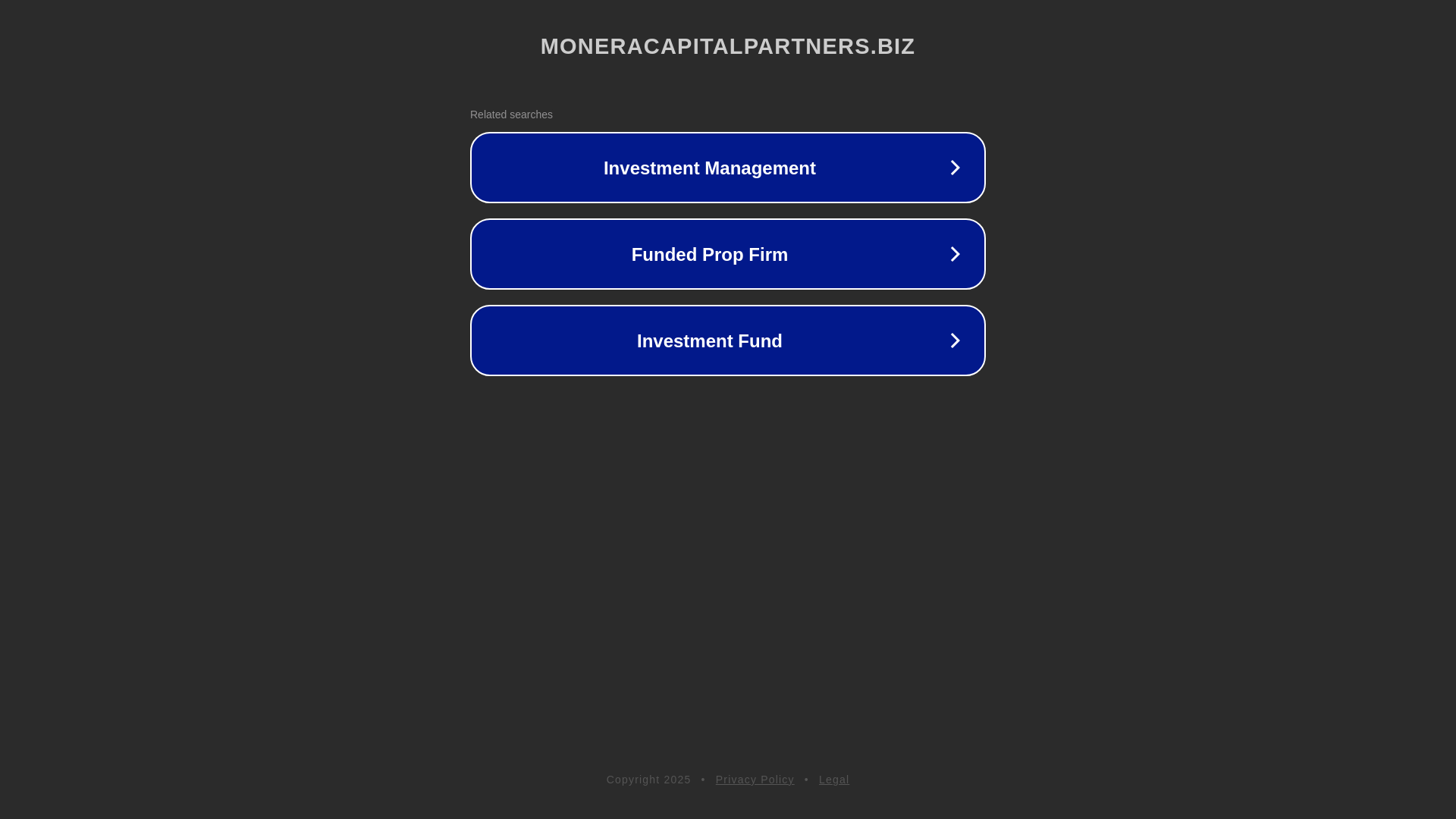 website screenshot of https://moneracapitalpartners.biz/