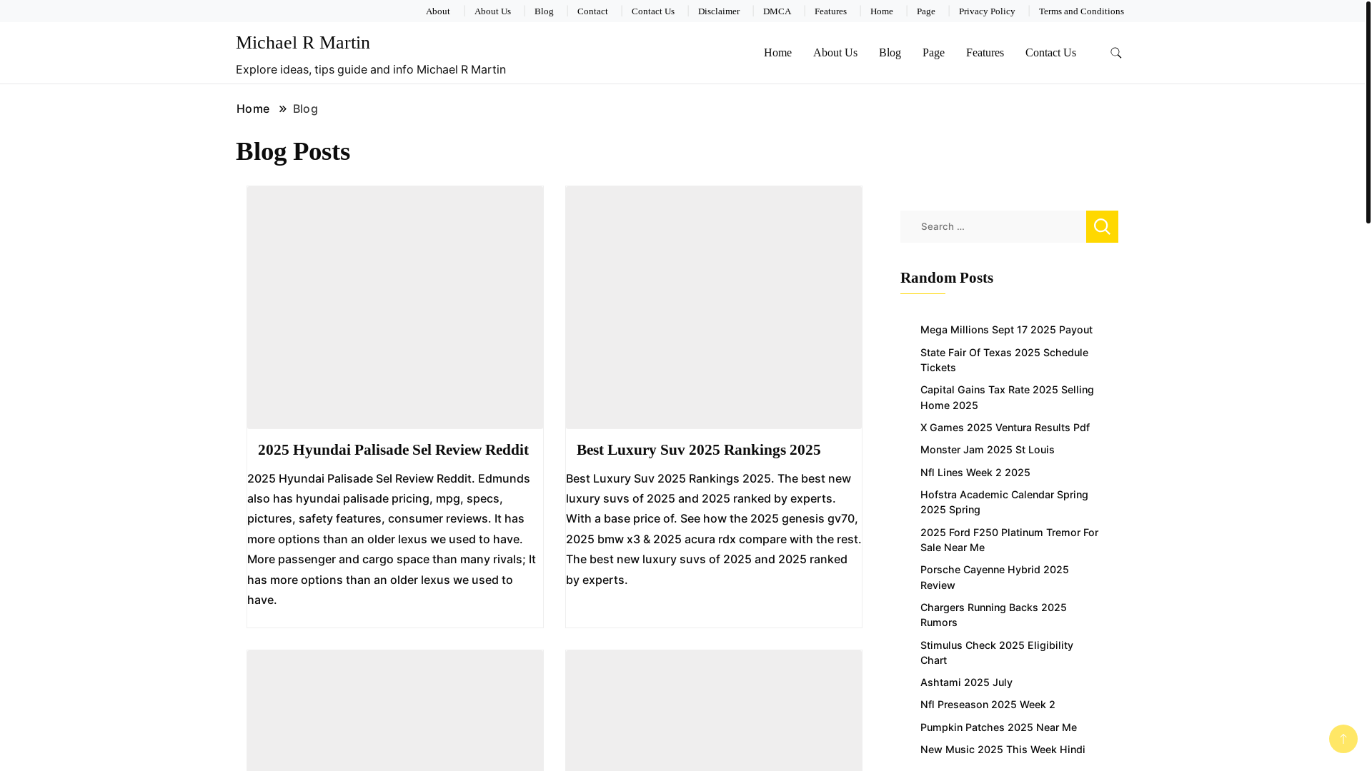 website screenshot of https://michaelrmartine.pages.dev/