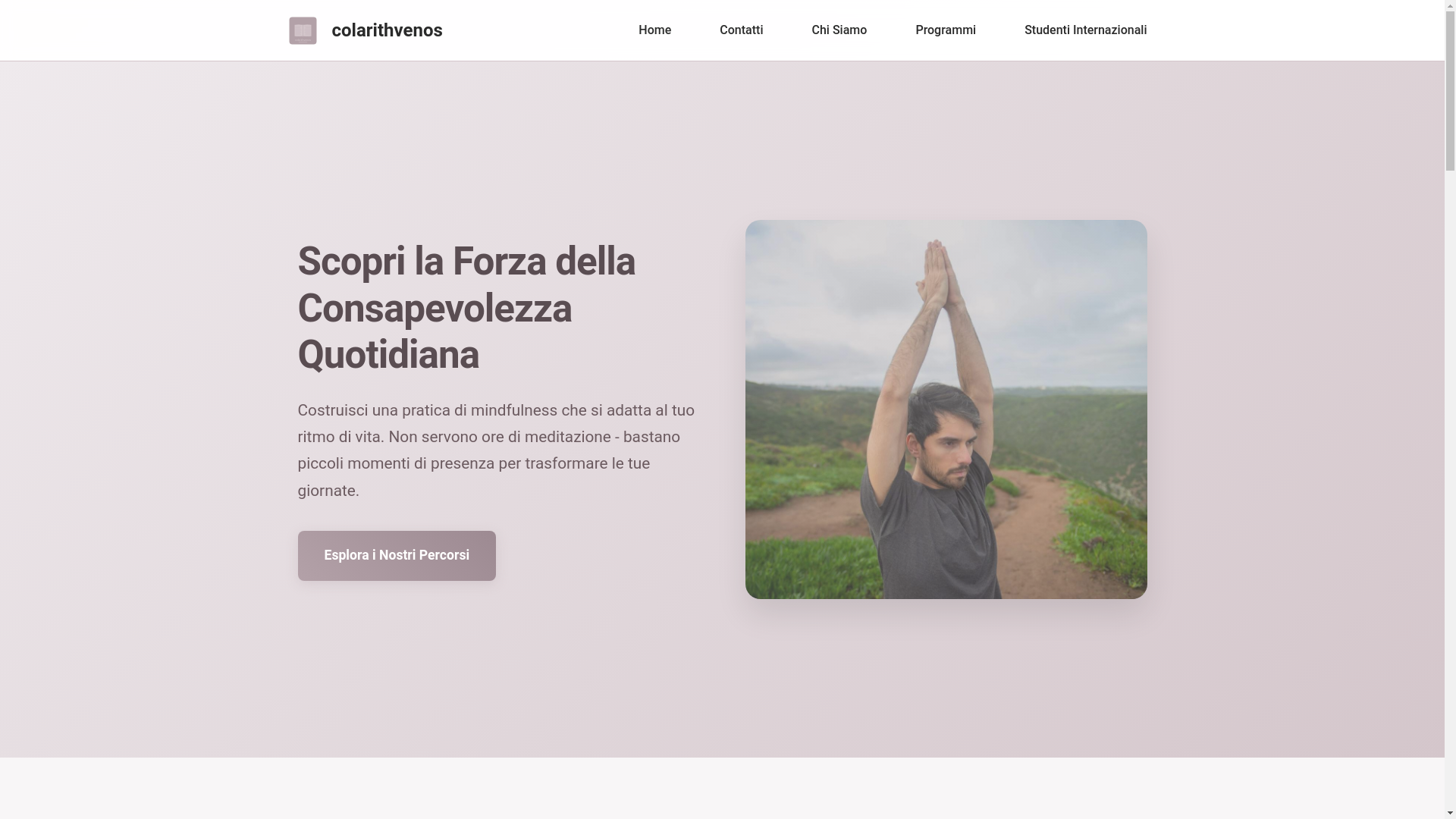 website screenshot of https://colarithvenos.sbs/
