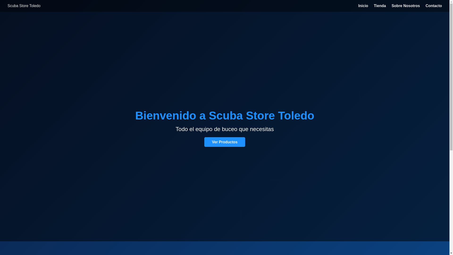 website screenshot of https://scuba-store-nkn8q.sevalla.page