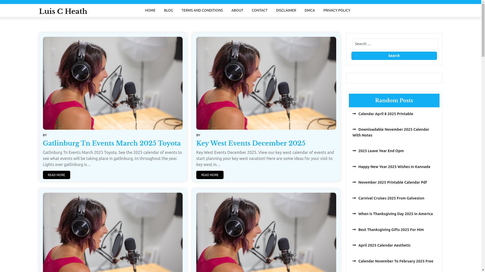 website screenshot of https://luischeaths.pages.dev/