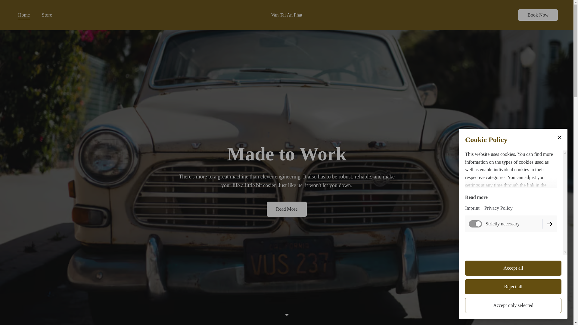 website screenshot of https://vantaianphatvn.com/
