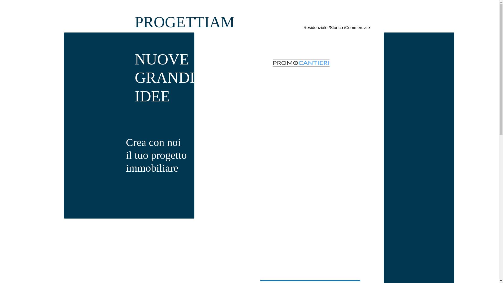 website screenshot of https://pubblicantieri.it/