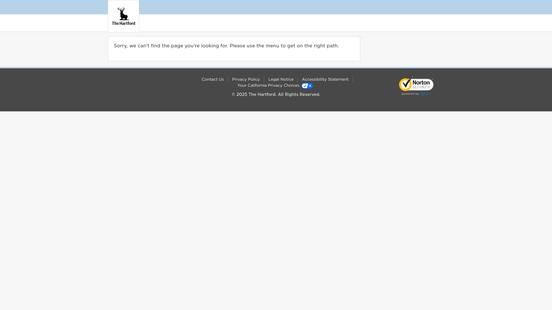 website screenshot of https://business.thehartford.com/expresspay/expresspay-pay-bill%3Chttps://nam12.safelinks.protection.outlook.com/?url=https%3A%2F%2Fbusiness.thehartford.com%2Fexpresspay%2Fexpresspay-pay-bill&data=05%7C02%7Csupport%40dataprise.com%7Cd334fa7b42524dd6729508ddce157ae5%7C5ccbaf63983f4921b3585bb4731717b4%7C1%7C0%7C638893313851788116%7CUnknown%7CTWFpbGZsb3d8eyJFbXB0eU1hcGkiOnRydWUsIlYiOiIwLjAuMDAwMCIsIlAiOiJXaW4zMiIsIkFOIjoiTWFpbCIsIldUIjoyfQ%3D%3D%7C0%7C%7C%7C&sdata=LW%2BYZTt%2FPDNN3fSWYVsu9N0REUfhx%2F9x%2B7WkM3JxW3w%3D&reserved=0%3E