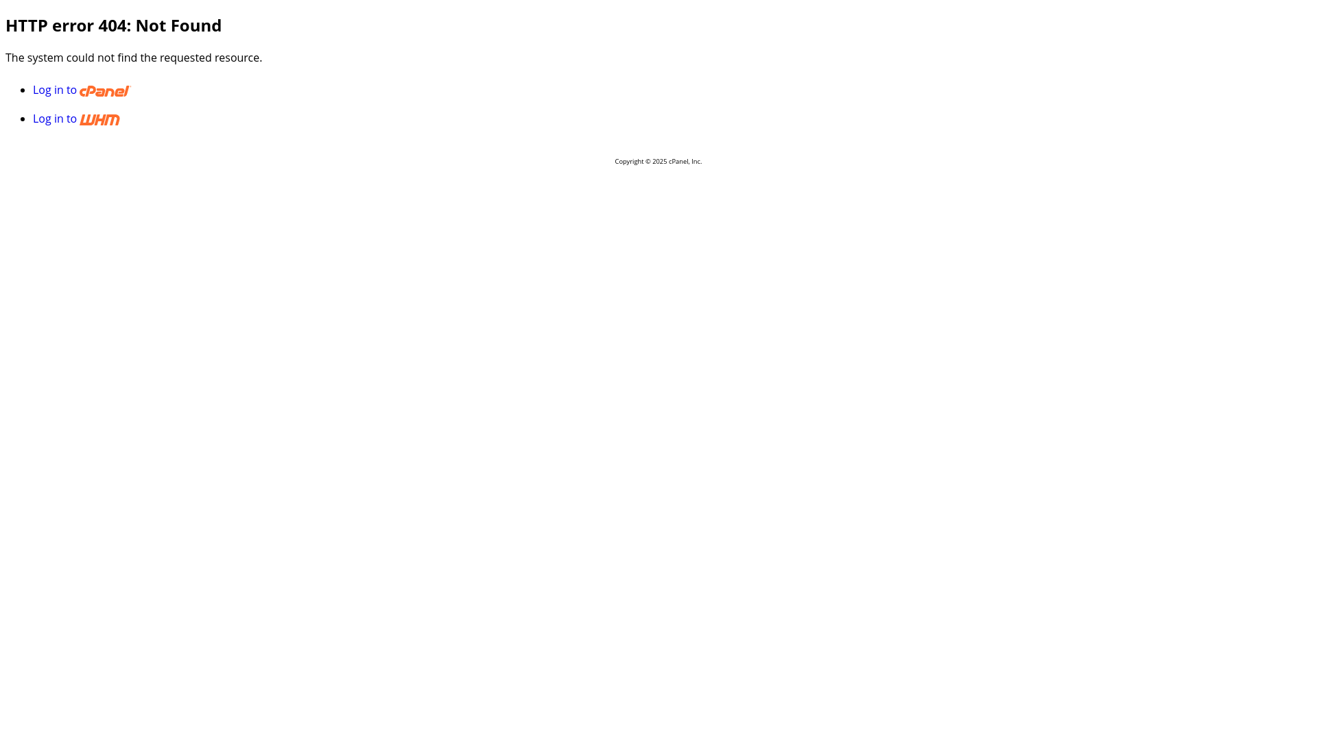 website screenshot of https://hostmyspace.org/