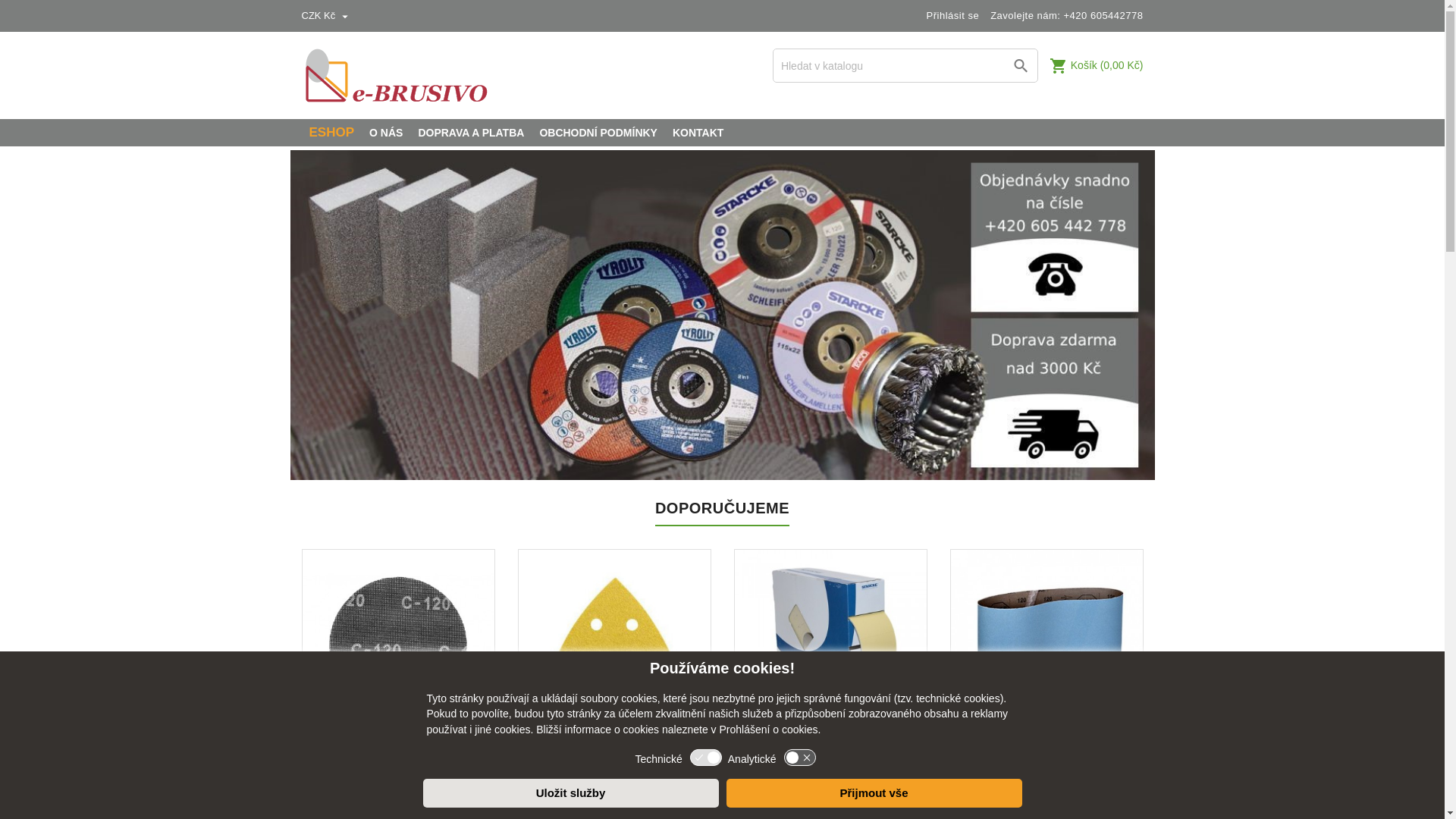website screenshot of https://aaa-brusivo.cz/
