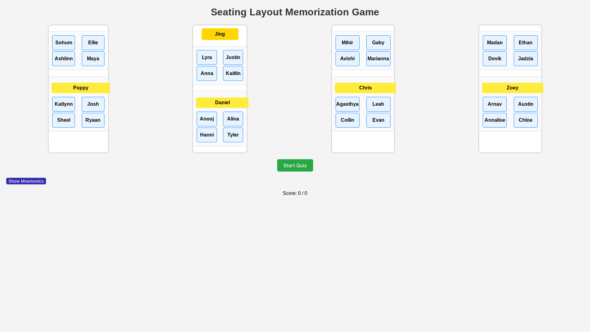 website screenshot of https://nameshiz.pages.dev/