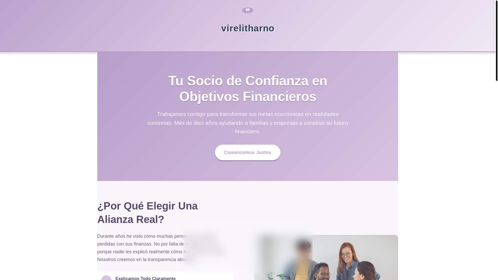 website screenshot of https://virelitharno.com/