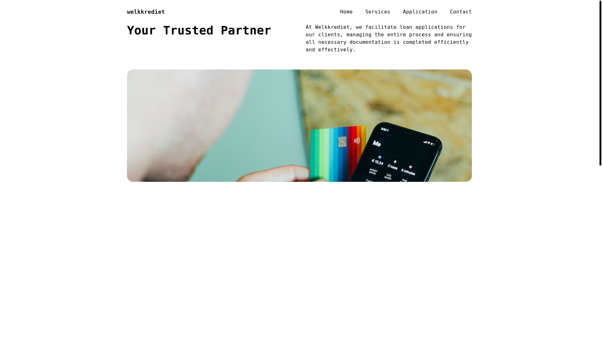 website screenshot of https://welkkrediet.nl/