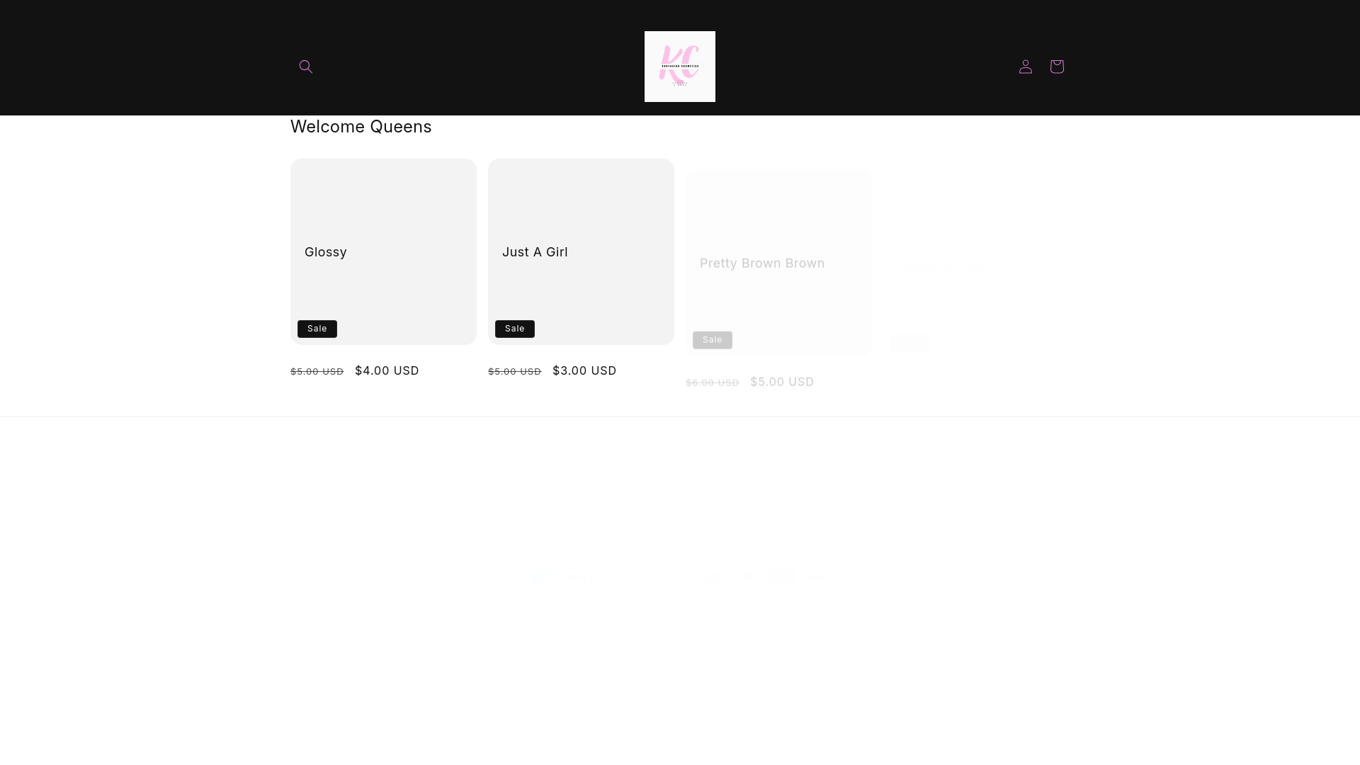 website screenshot of https://xokyasiahcosmetics.com/
