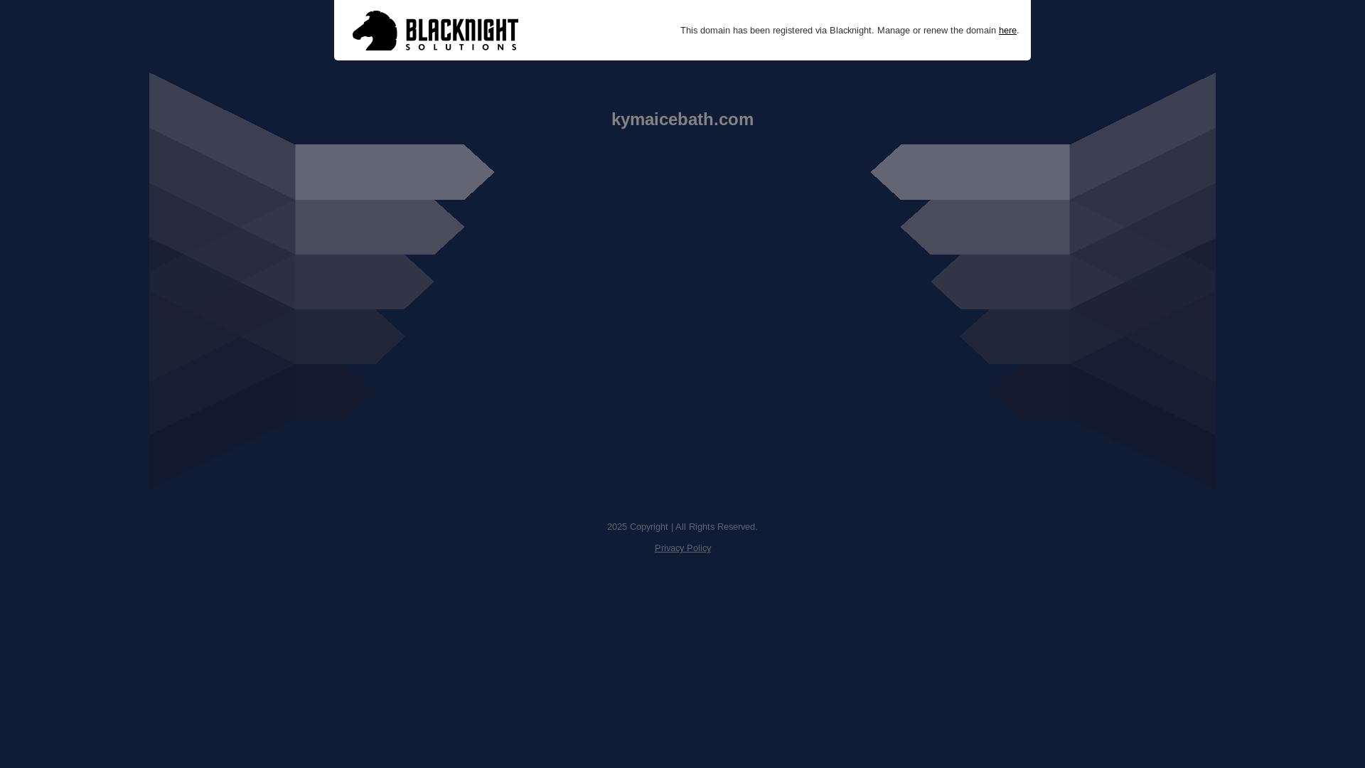 website screenshot of https://kymaicebath.com/
