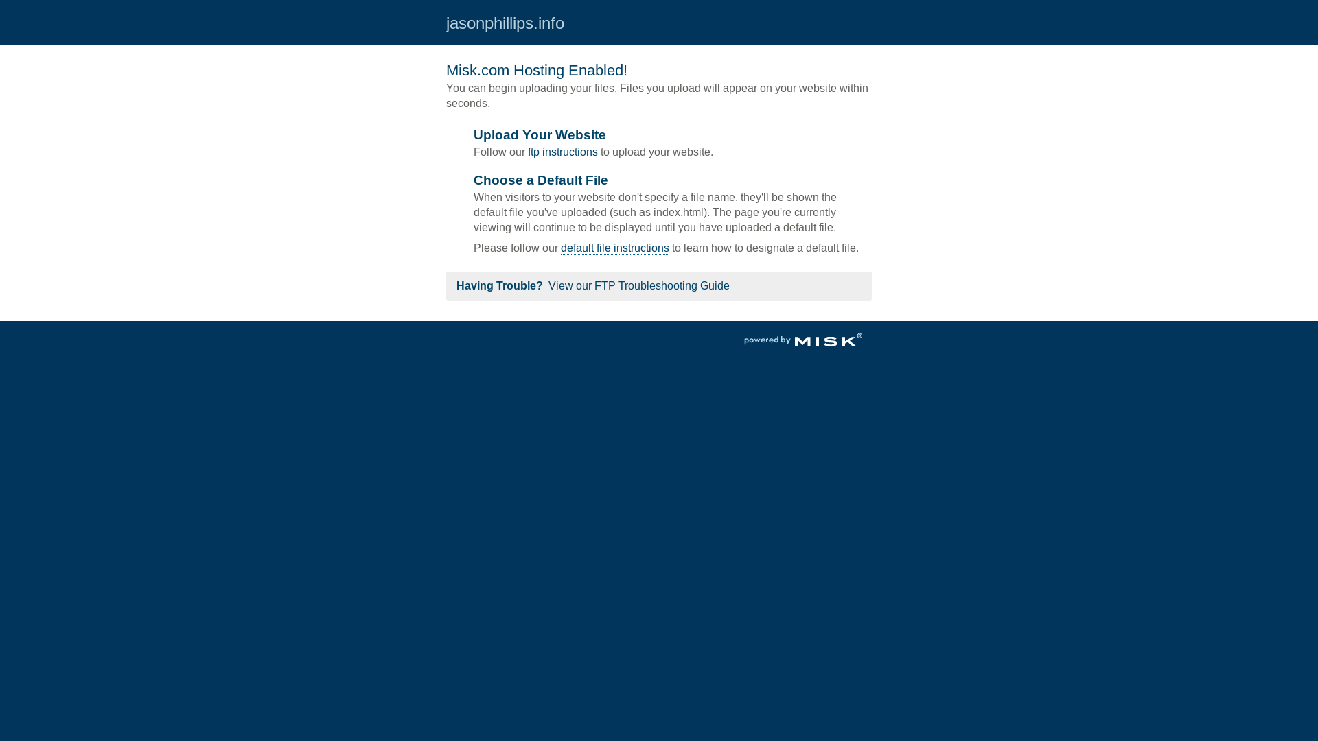 website screenshot of https://jasonphillips.info/