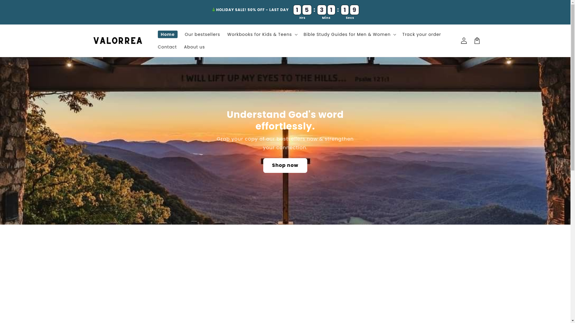 website screenshot of https://valorrea.com/