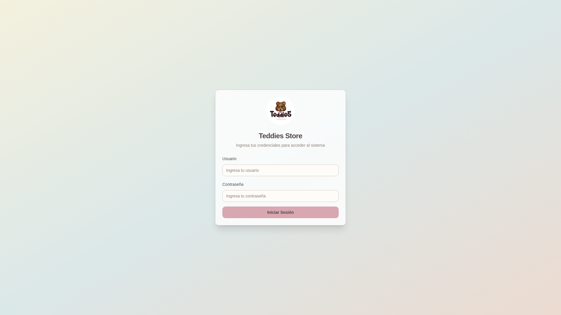 website screenshot of https://teddiespedidos.online/