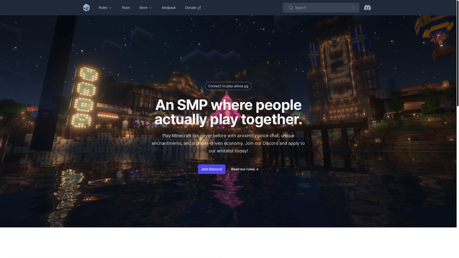 website screenshot of https://alinea-gg.pages.dev/