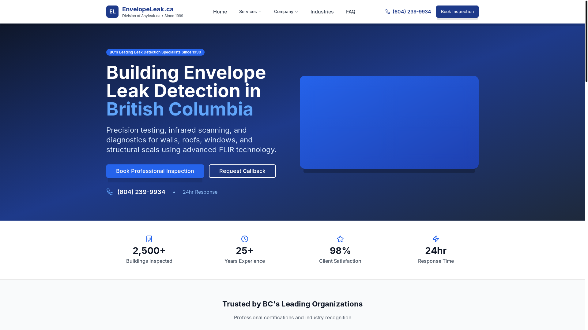 website screenshot of https://envelopeleak.ca/