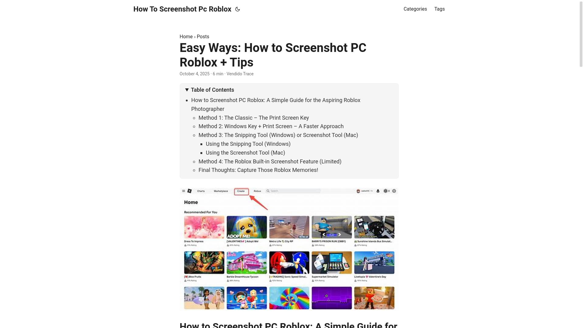 website screenshot of https://how-to-screenshot-pc-roblox.pages.dev/