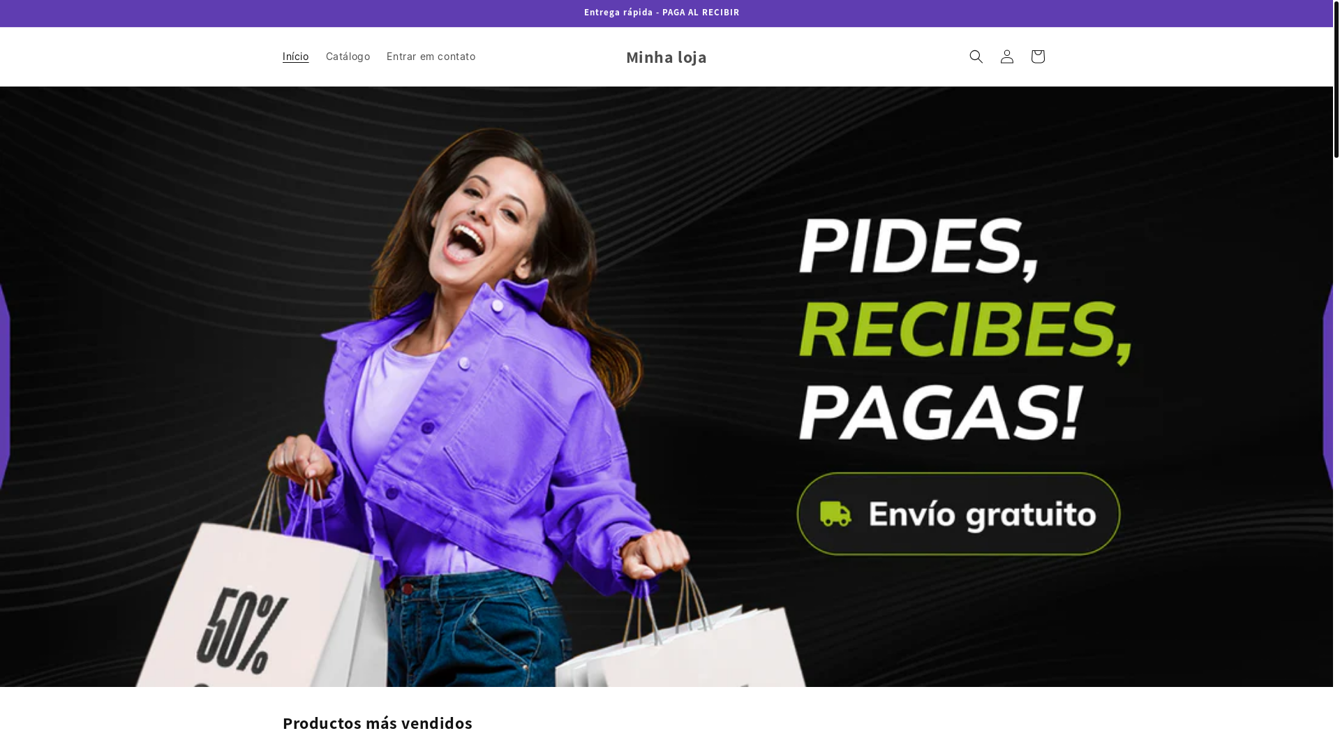 website screenshot of https://ricktienda.shop/