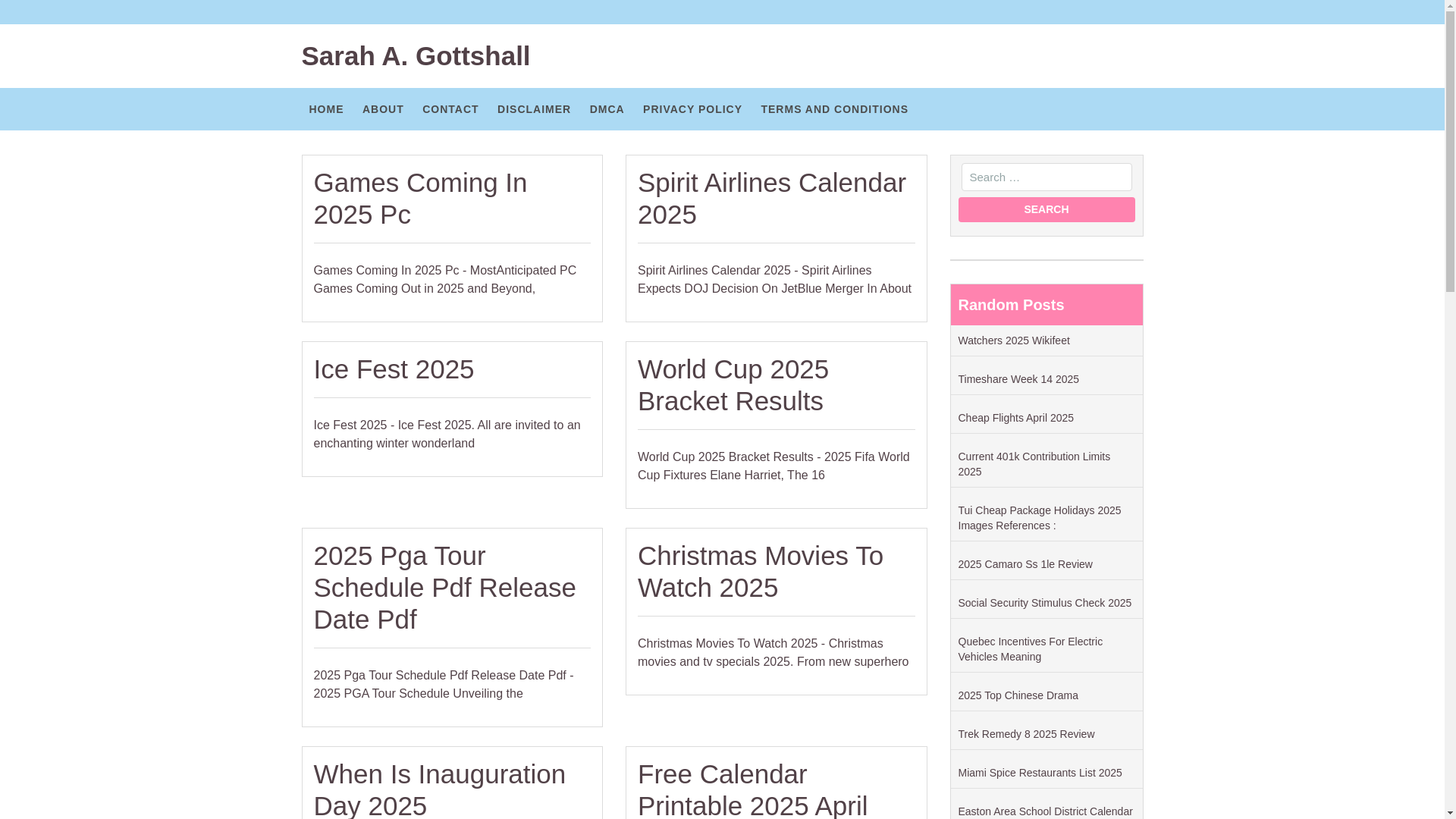 website screenshot of https://sarahagottshall.pages.dev/