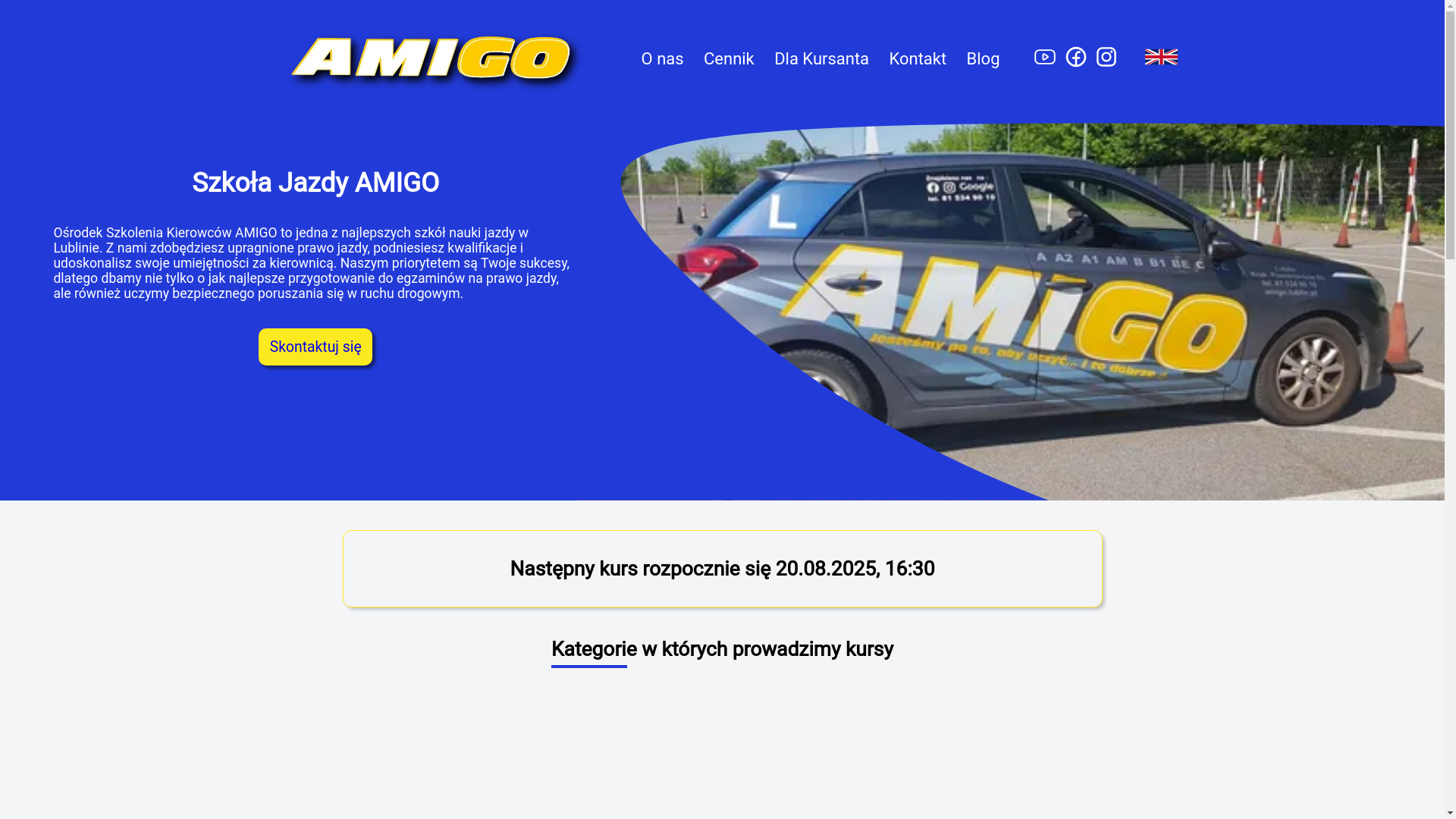 website screenshot of https://amigo-strona.pages.dev/