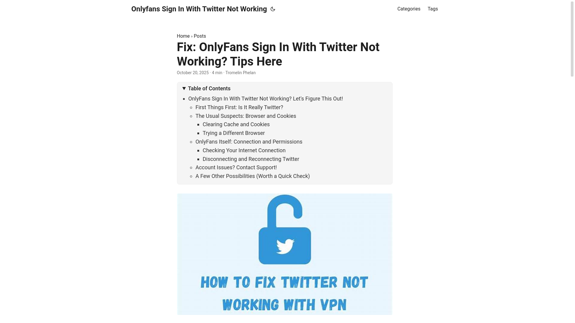 website screenshot of https://onlyfans-sign-in-with-twitter-not-working.pages.dev/