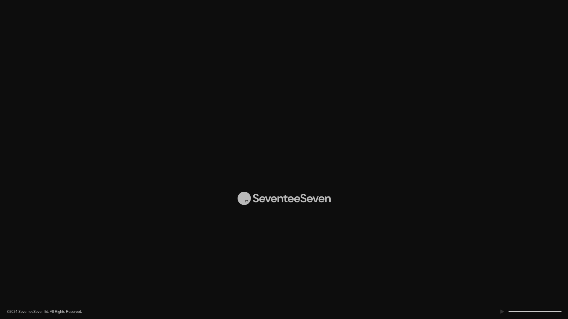 website screenshot of https://seventeeseven.studio/
