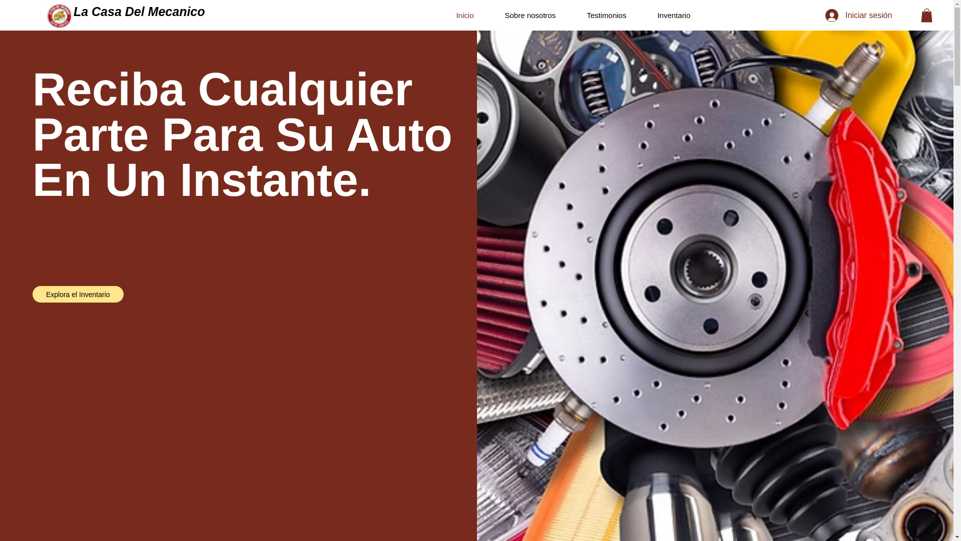 website screenshot of https://lacasadelmecanicomx.com/