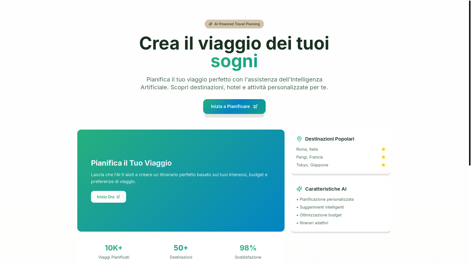 website screenshot of https://e-travel-planner.com/