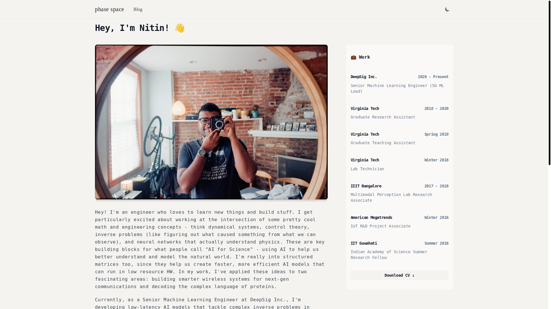 website screenshot of https://diffraction.pages.dev/