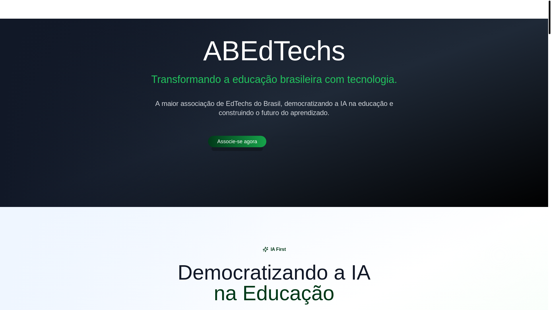 website screenshot of https://edtechbrasil.org/