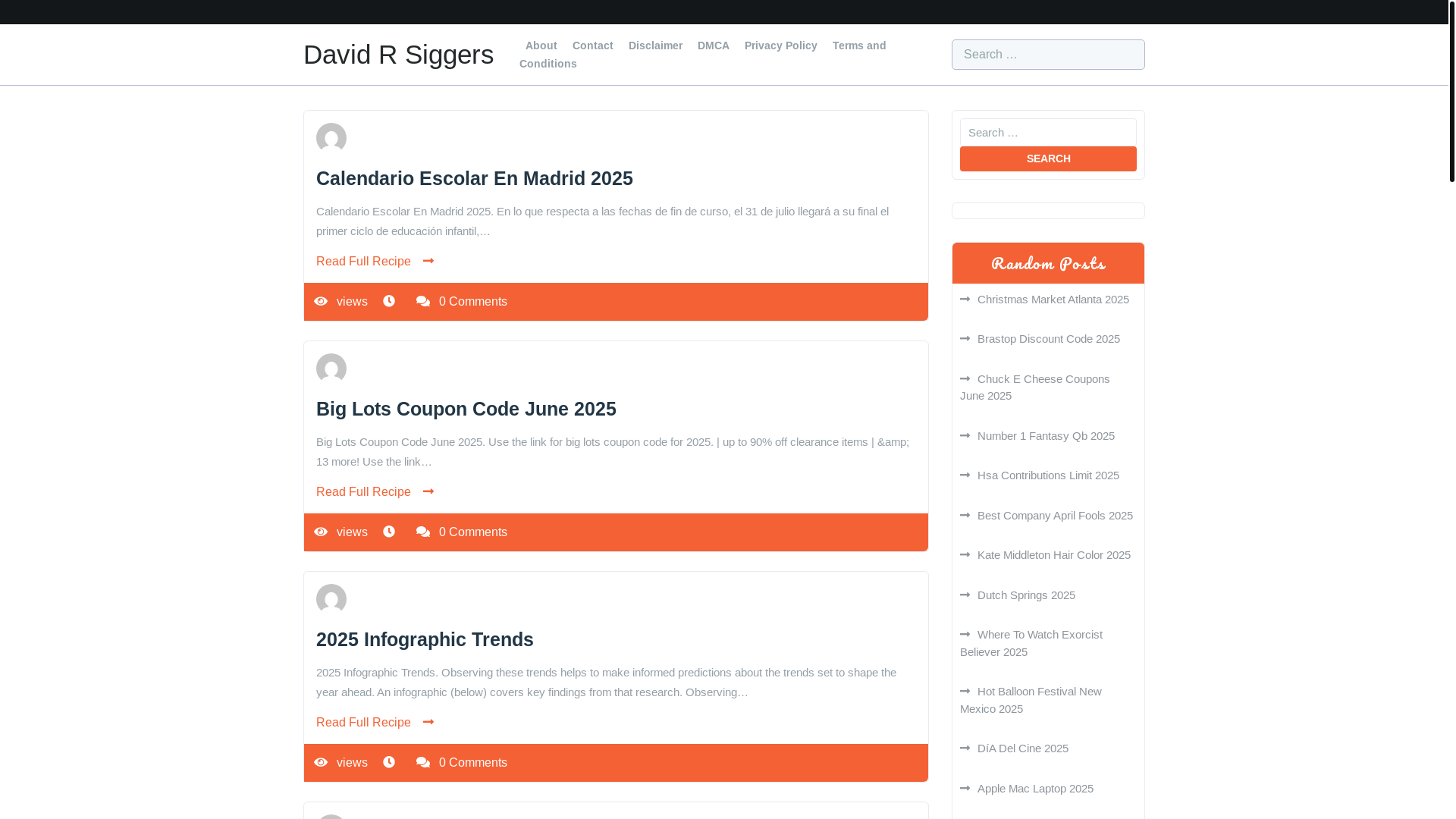 website screenshot of https://davidrsiggersc.pages.dev/