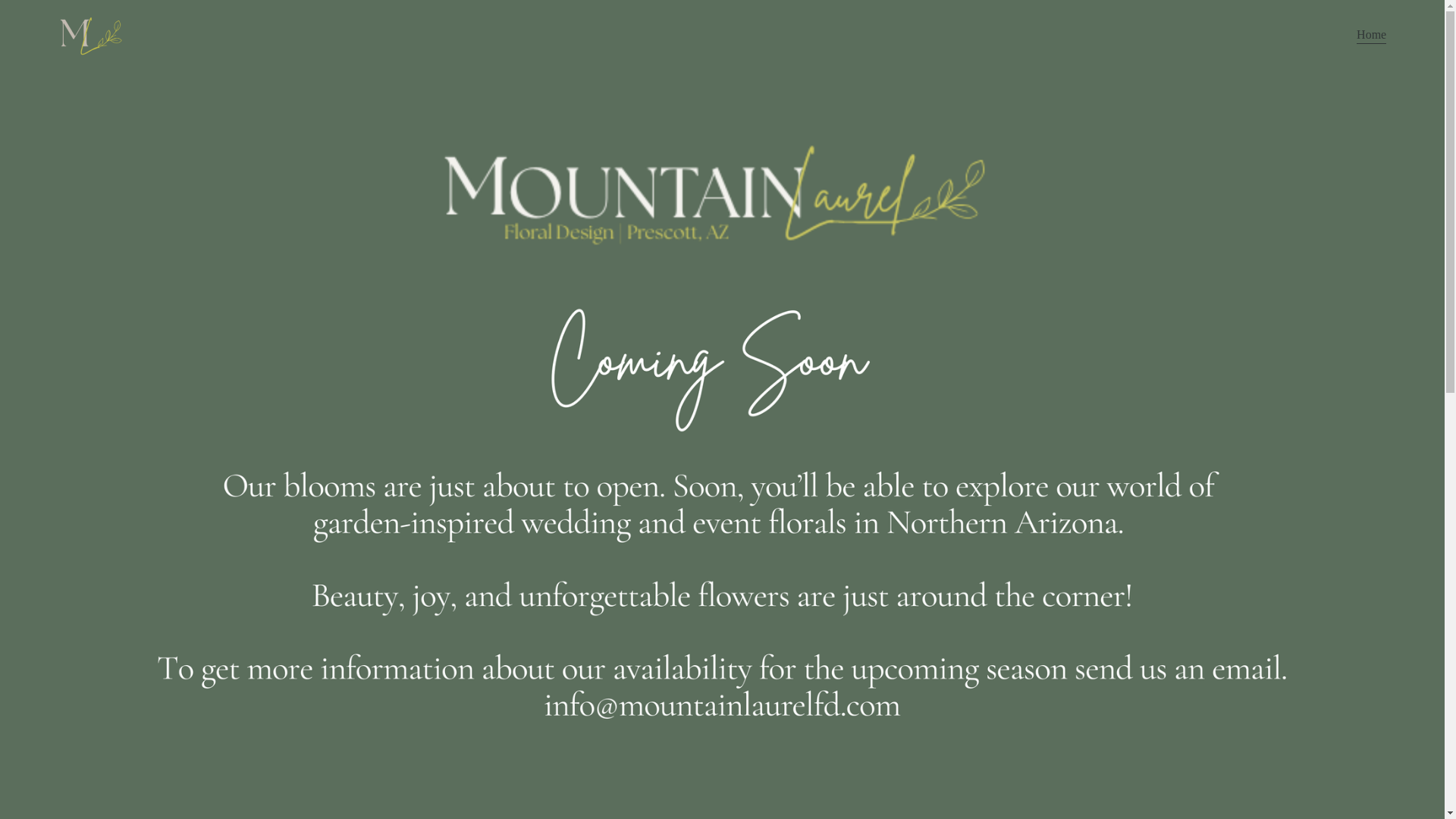 website screenshot of https://desertmountainlaurel.com/