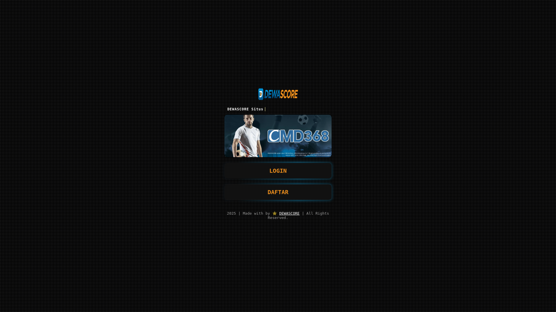 website screenshot of https://stevedarcis-dewascore.pages.dev/