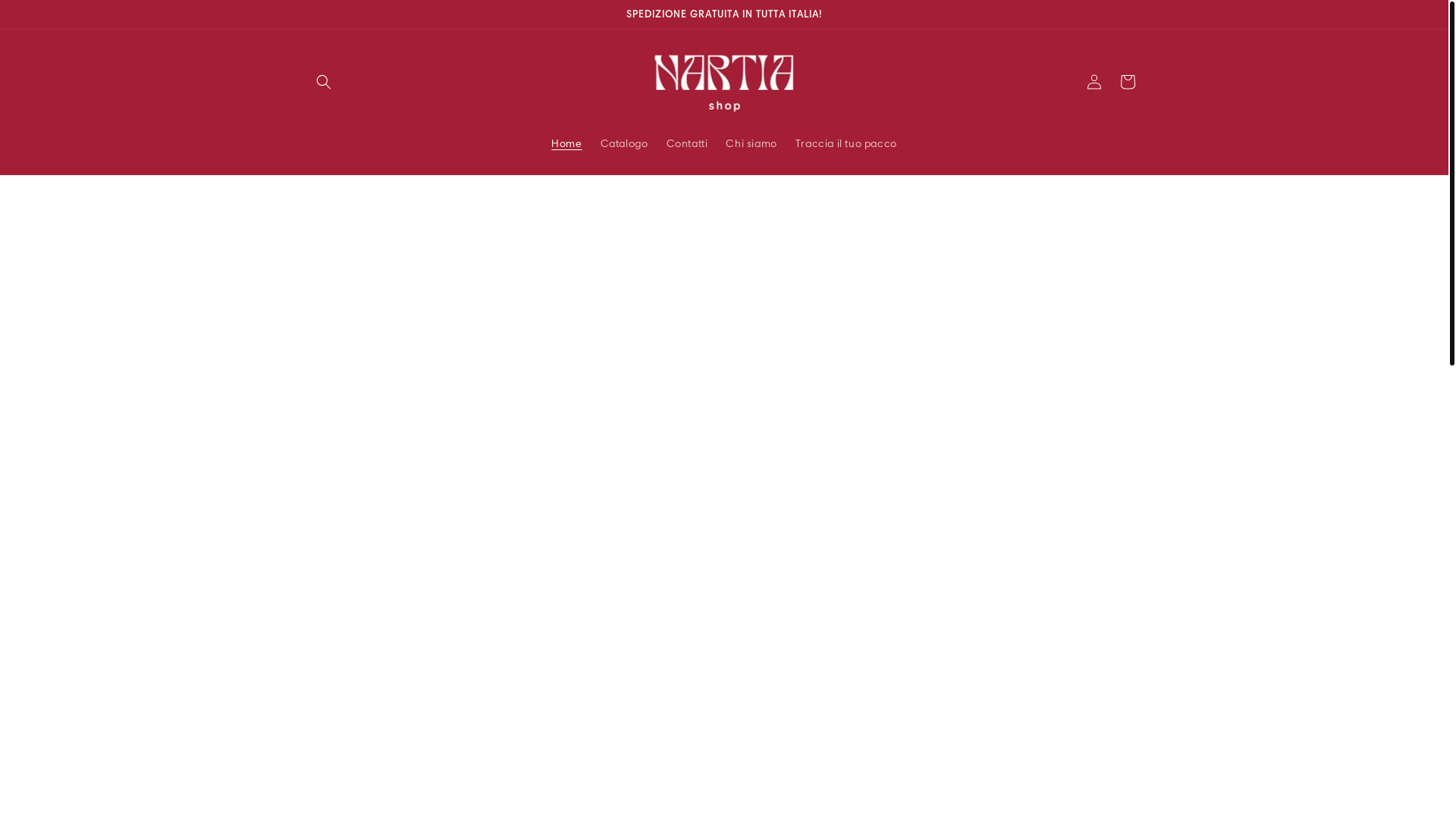 website screenshot of https://nartiashop.com/