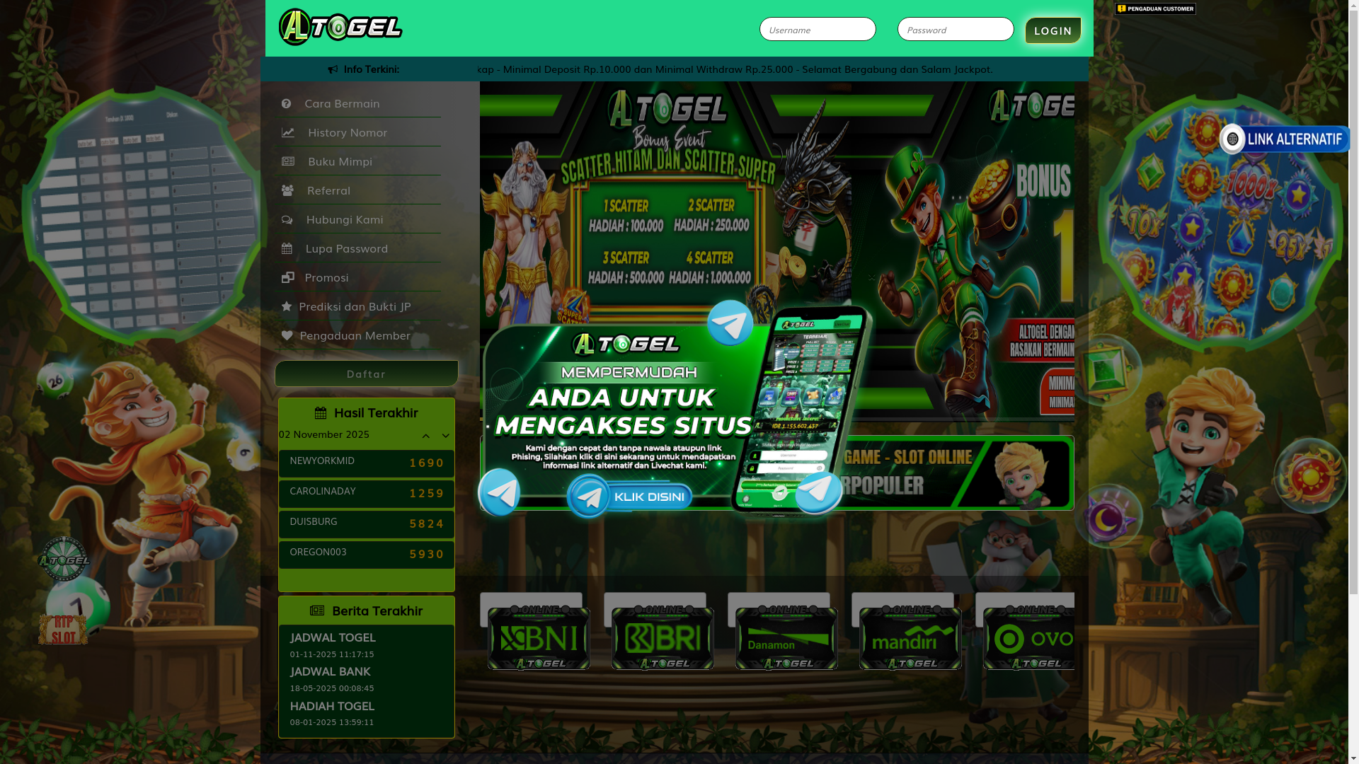 website screenshot of https://megaltg.cfd/