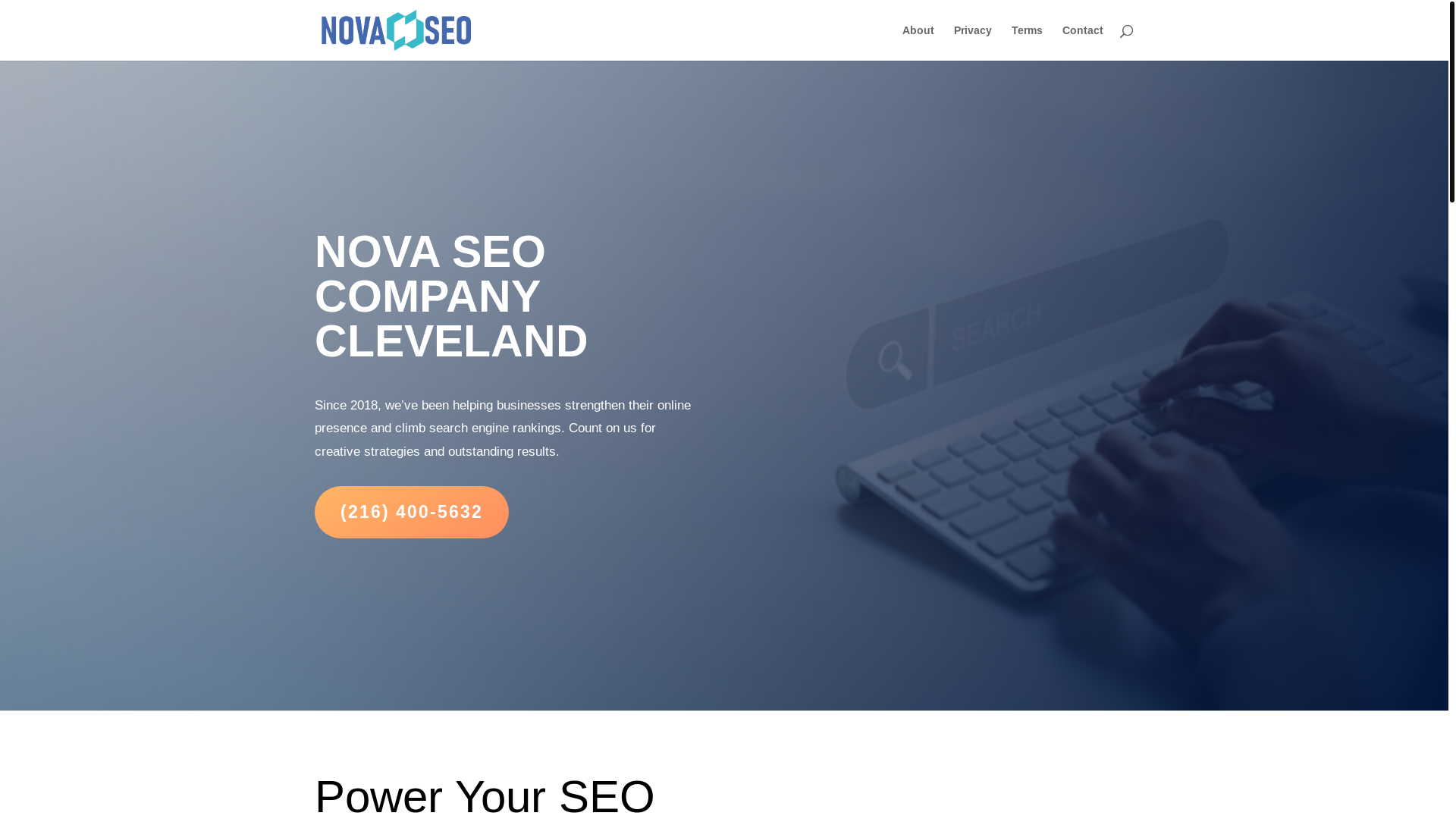 website screenshot of https://novaseocompanycleveland.click/