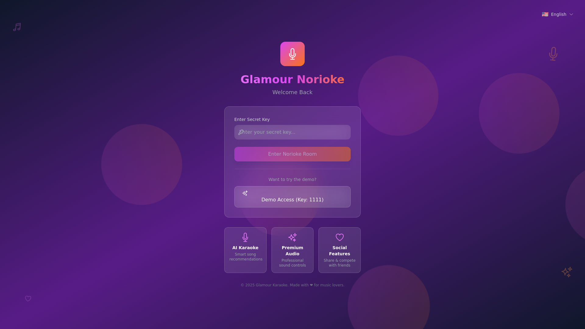 website screenshot of https://karokacast.pages.dev/
