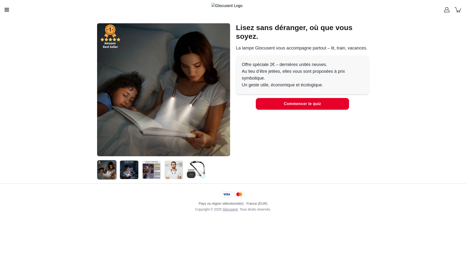 website screenshot of https://glocusent.shop/