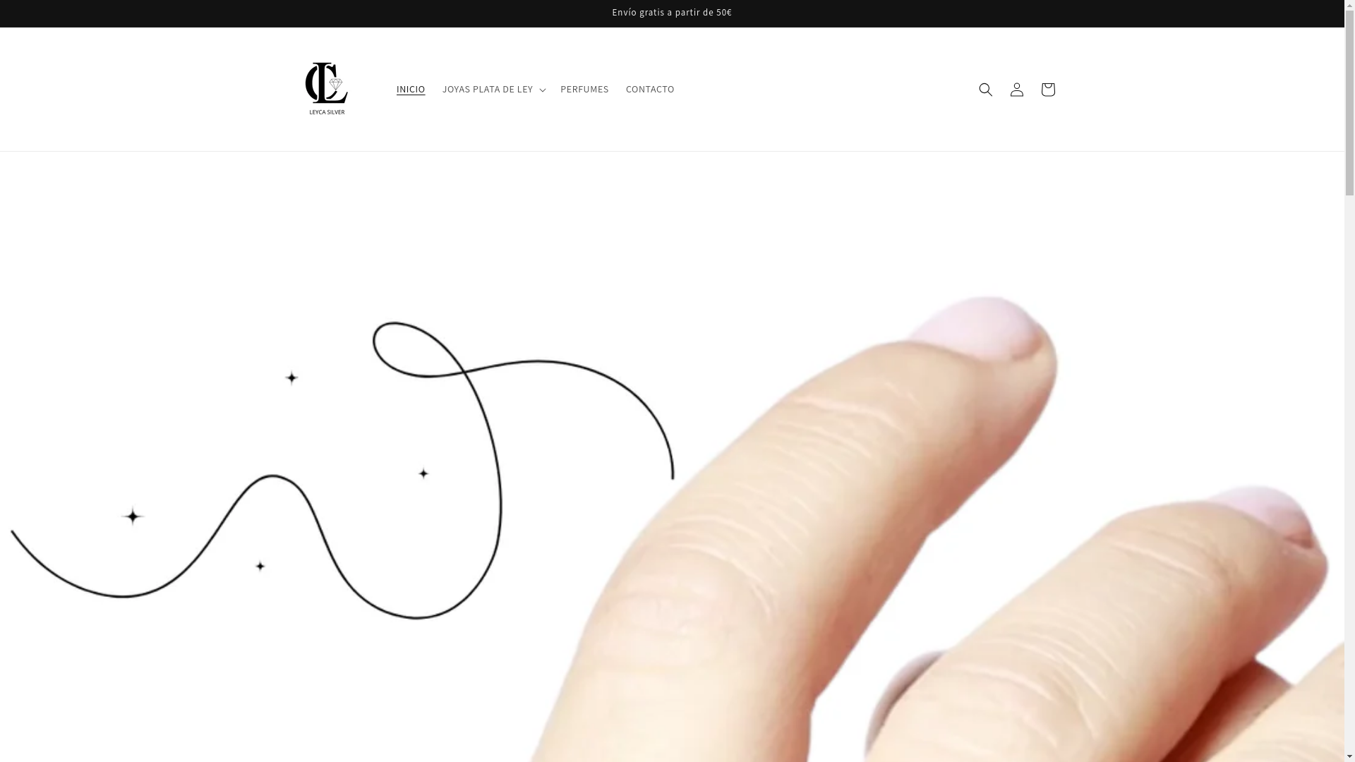 website screenshot of https://leycasilver.com/