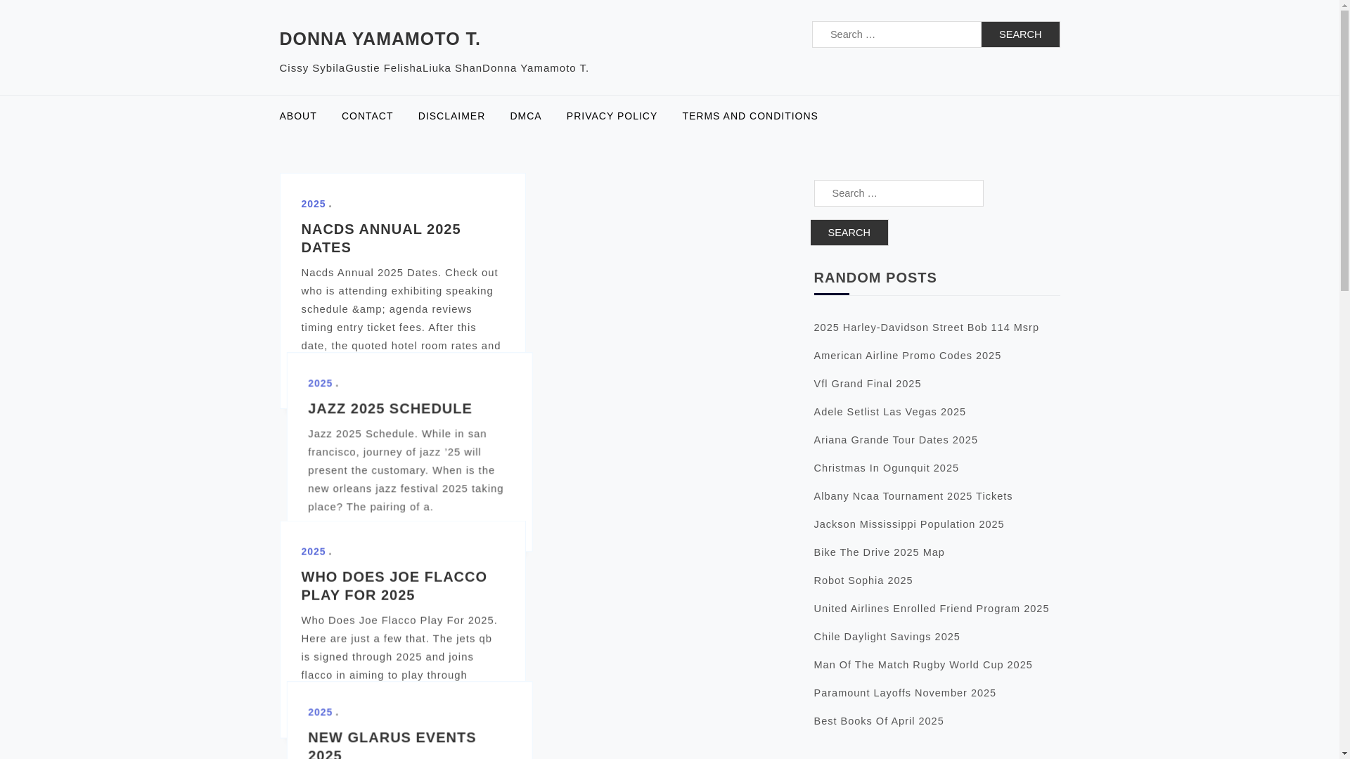 website screenshot of https://donnayamamotot.pages.dev/