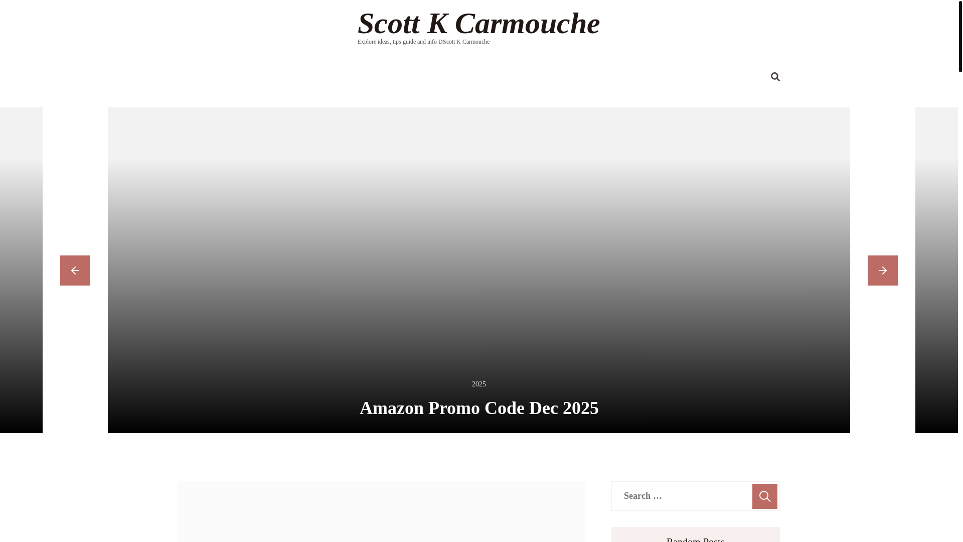 website screenshot of https://scottkcarmouchem.pages.dev/