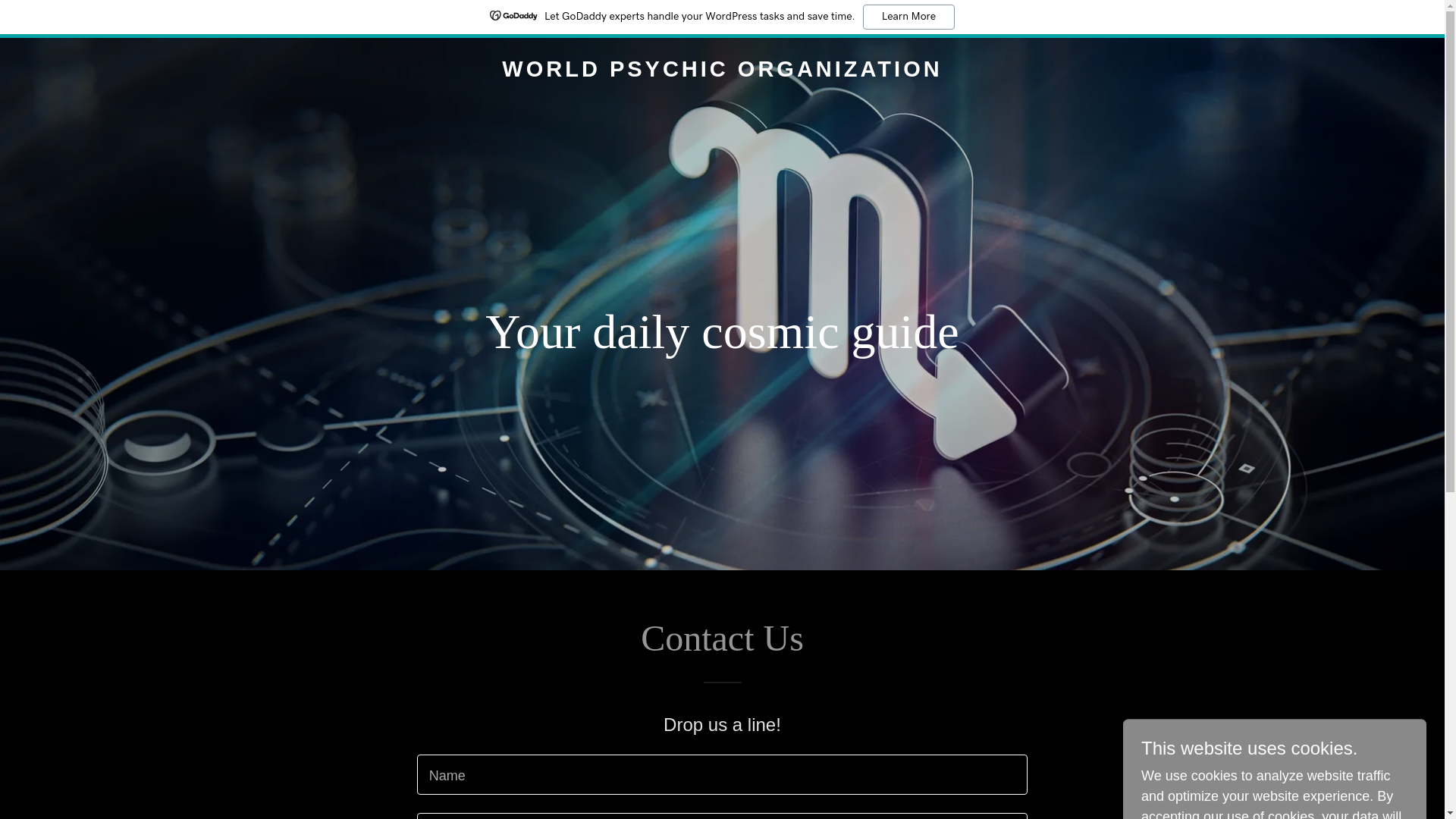 website screenshot of https://horoscopetoday.com.au/