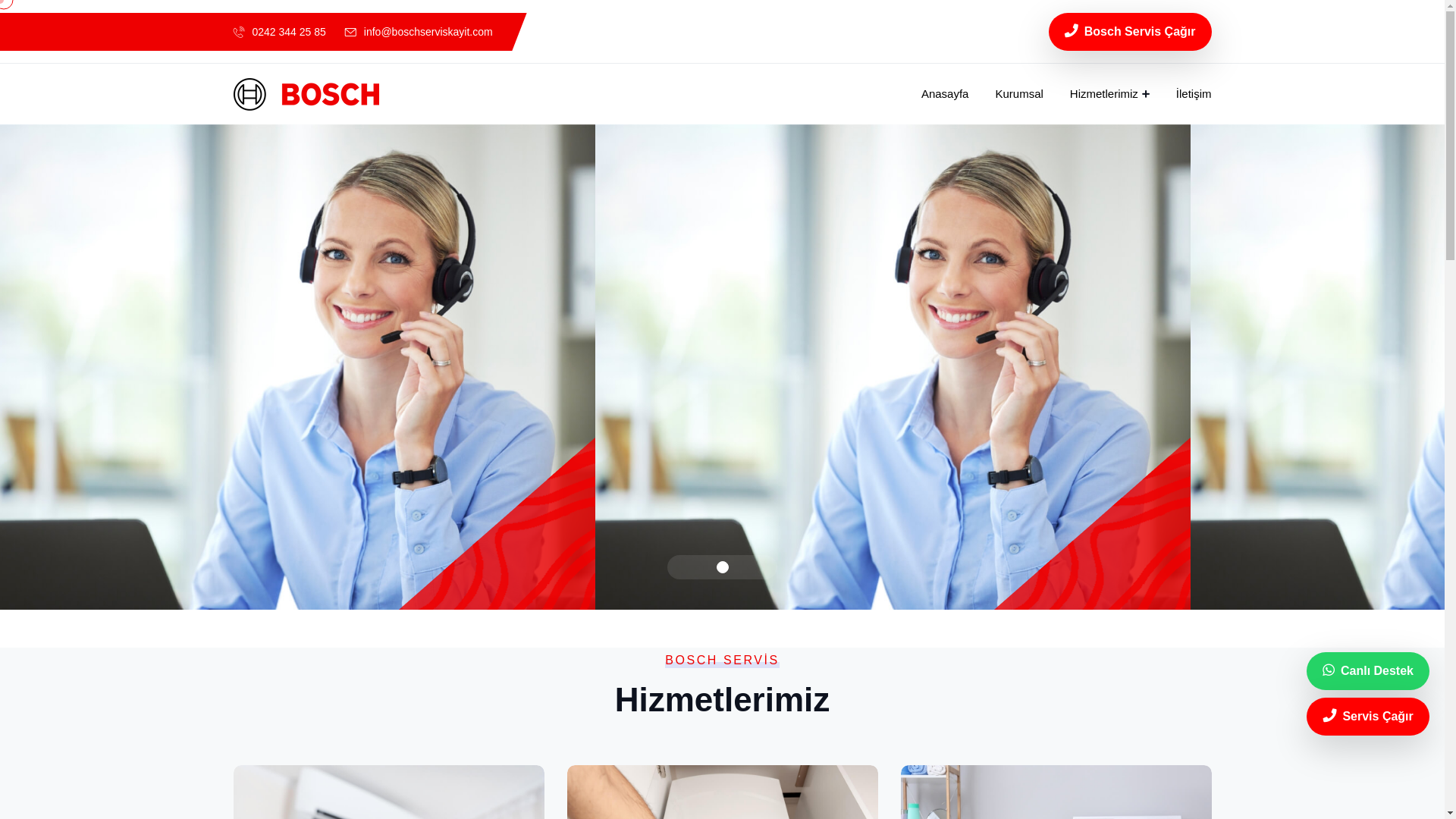 website screenshot of https://boschserviskayit.com/