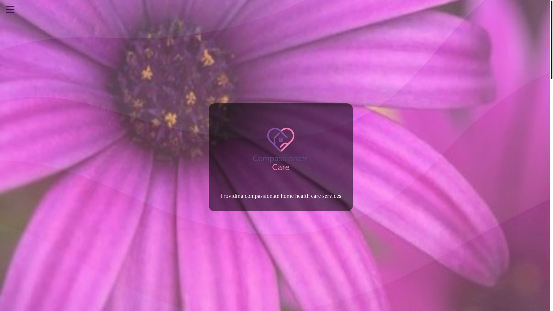 website screenshot of https://simplycompassionatecare.agency/