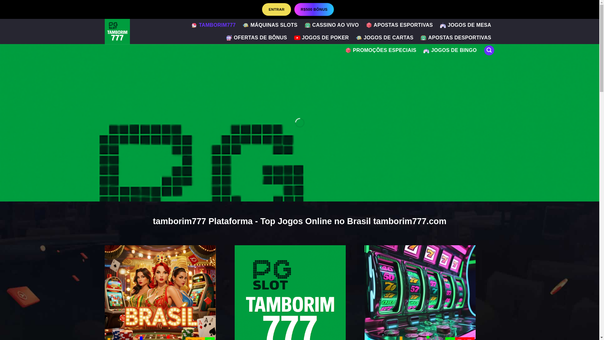 website screenshot of https://tamborim777-app.com/