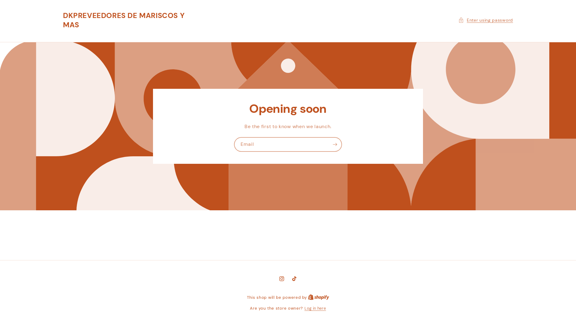 website screenshot of https://dkprovedoresdemariscos.com/