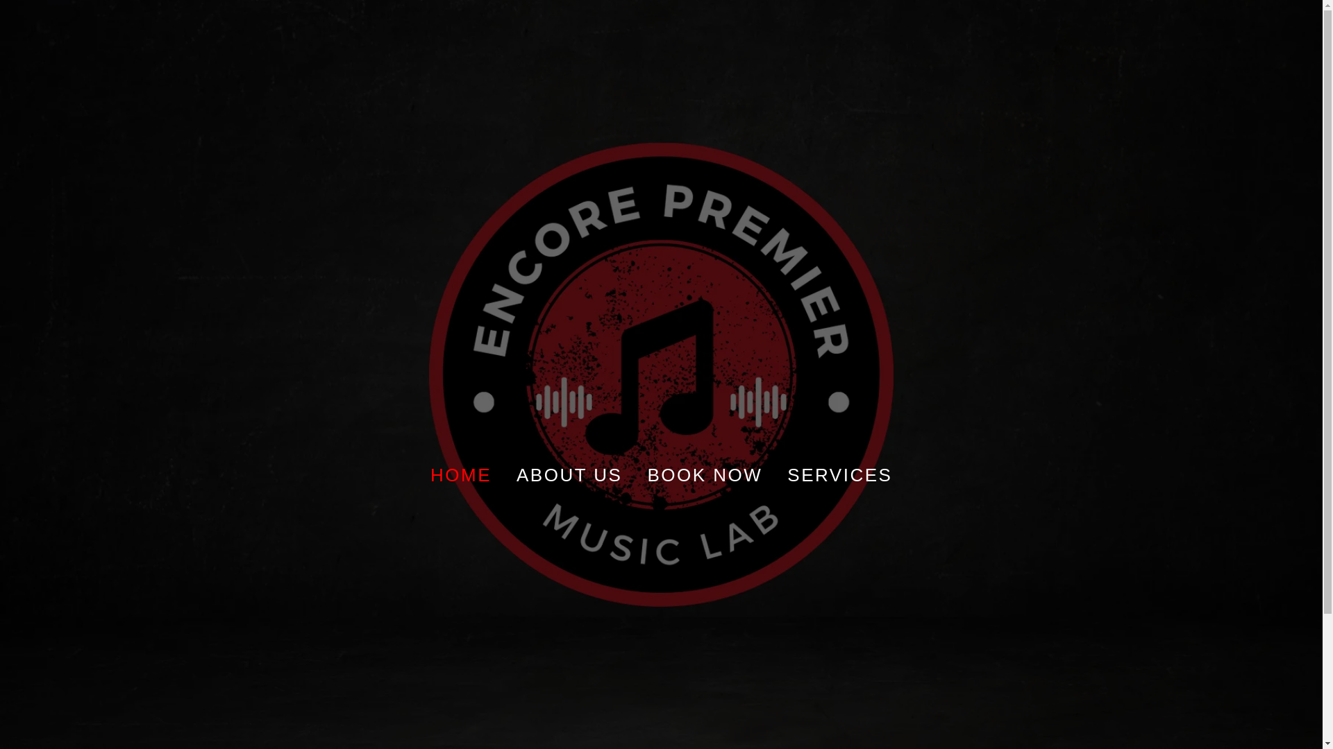 website screenshot of https://encorepremiermusiclab.com/