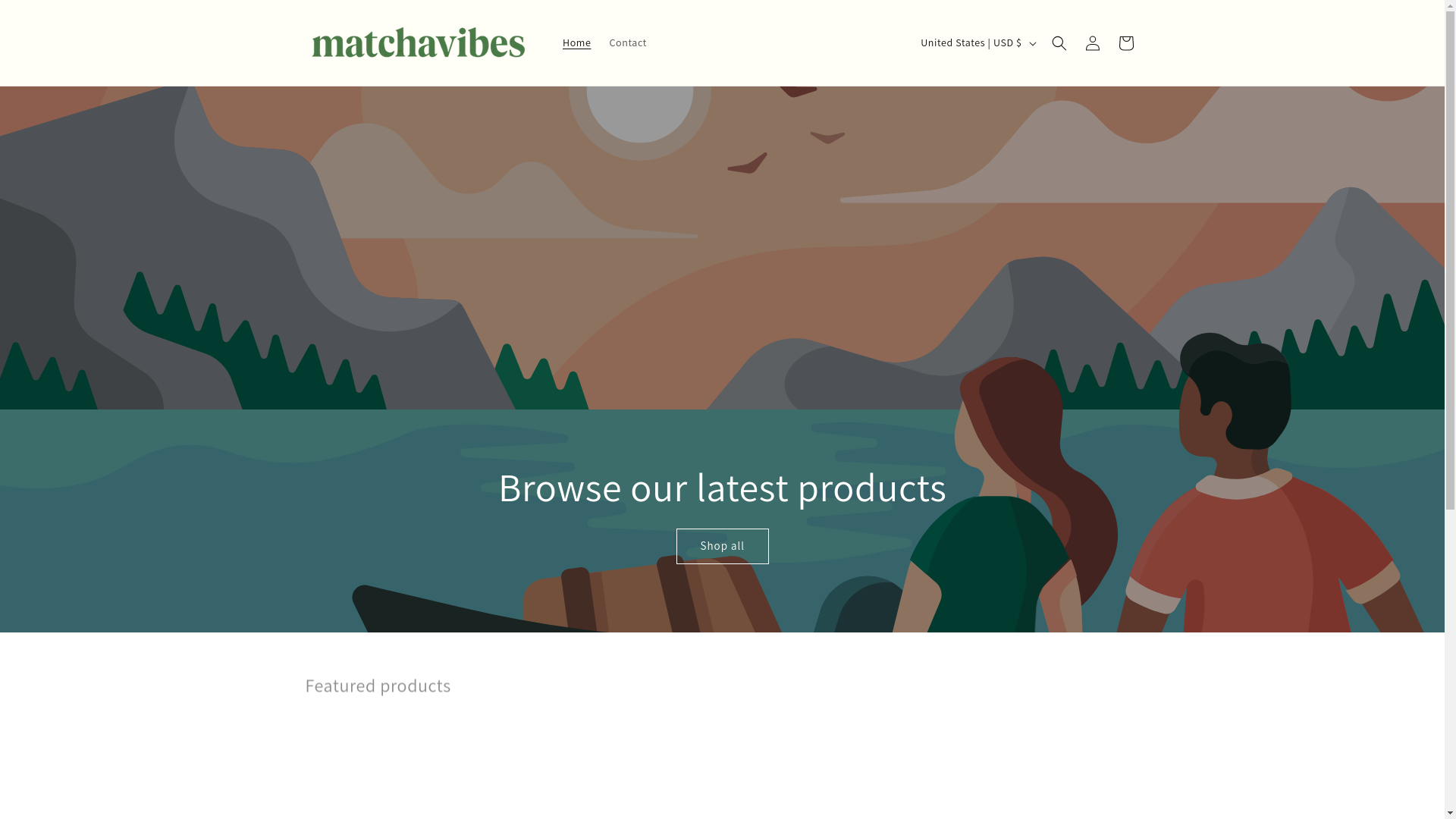 website screenshot of https://trysadomatcha.com/